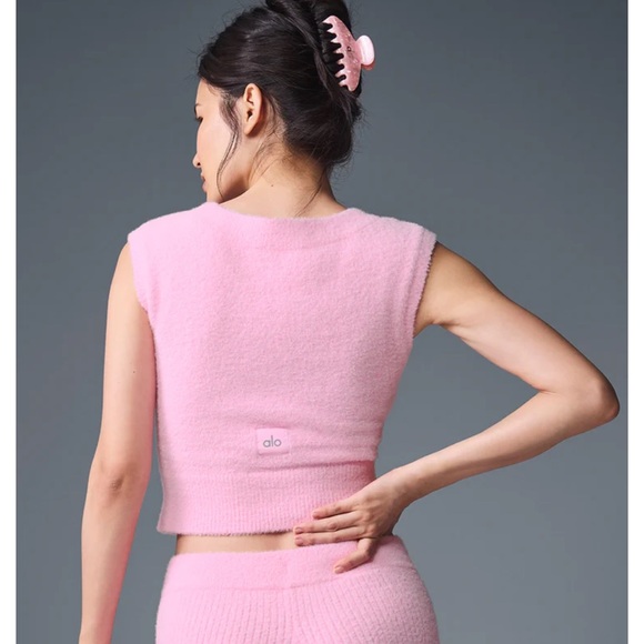 Alo yoga Snuggle Up Sweater Short Sleeve - Picture 1 of 6